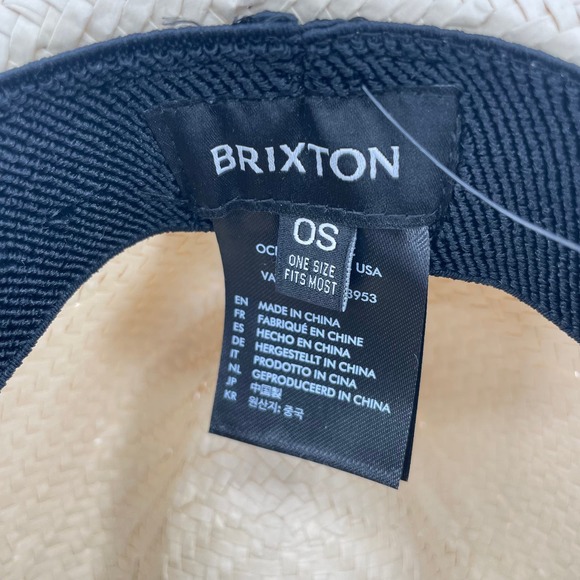 Brixton Women Cream Color Straw Hat - Picture 7 of 8